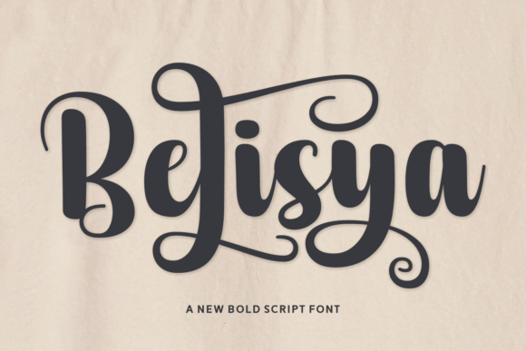 Belisya Font - Featured Image