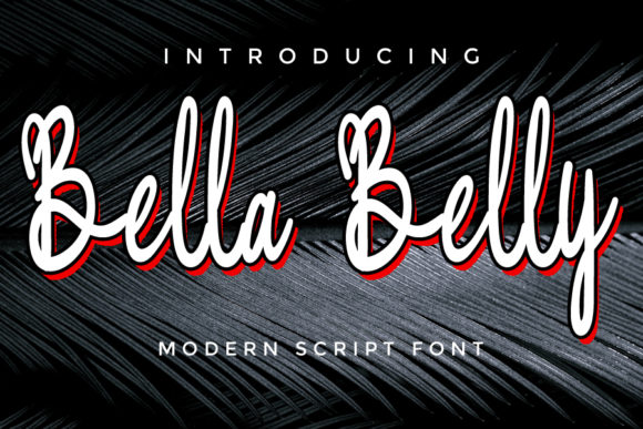 Bella Belly Font - Featured Image