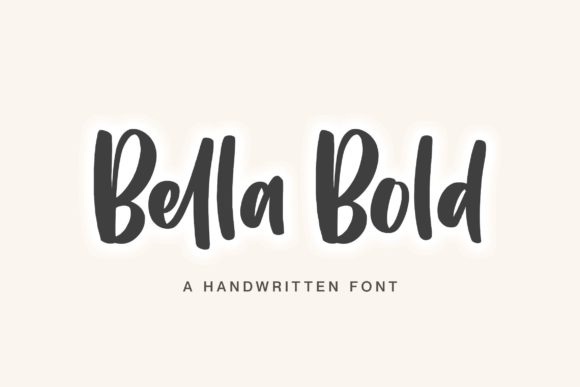 Bella Bold Font - Featured Image
