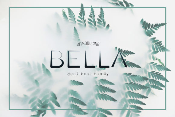 Bella Family Font - Featured Image