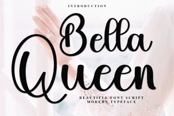 Bella Queen Font - Featured Image