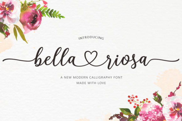 Bella Riosa Font - Featured Image