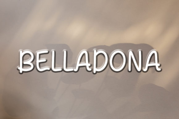 Belladona Font - Featured Image