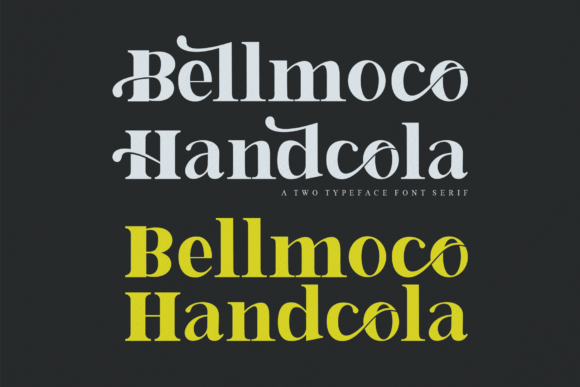 Bellmoco Handcola Font - Featured Image