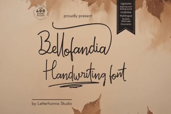 Bellofandia Font - Featured Image