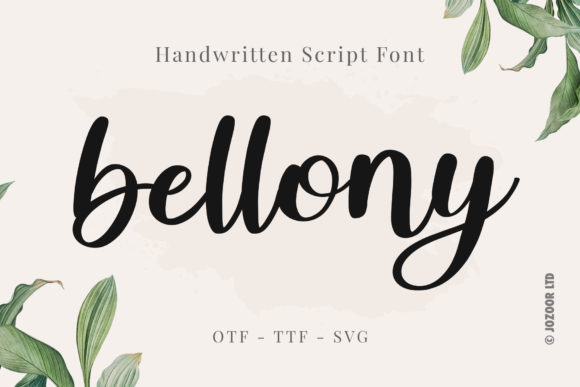 Bellony Font - Featured Image