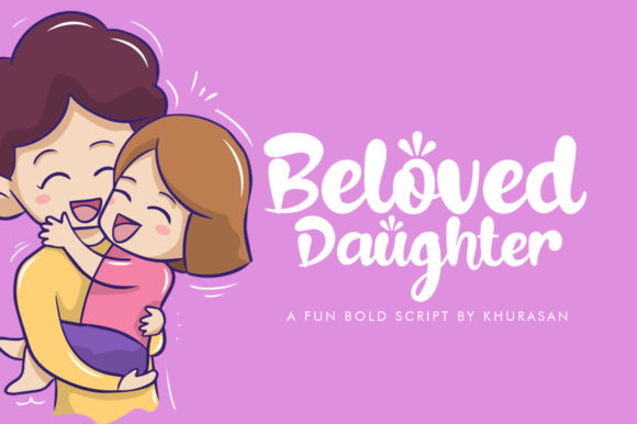 Beloved Daughter Font - Featured Image