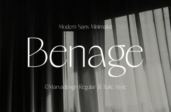 Benage Font - Featured Image