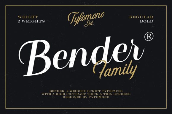 Bender Font - Featured Image