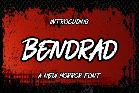 Bendrad Font - Featured Image