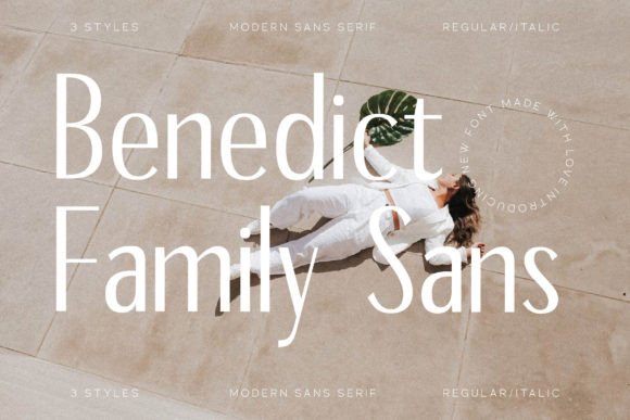 Benedict Family Font - Featured Image