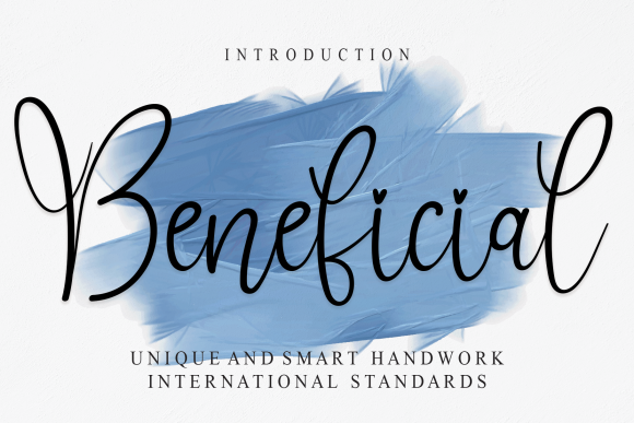 Beneficial Font - Featured Image