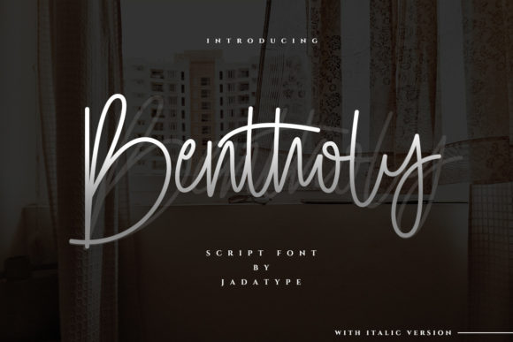 Bentholy Font - Featured Image