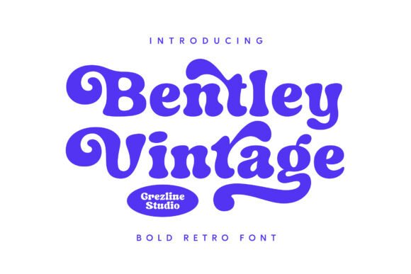Bentley Vintage Font - Featured Image