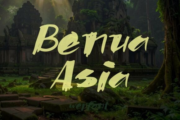 Benua Asia Font - Featured Image