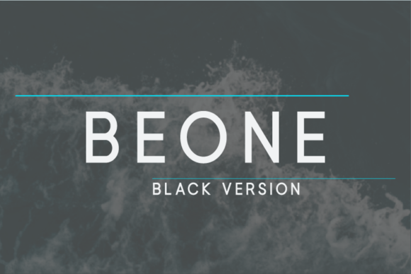 Beone Black Font - Featured Image