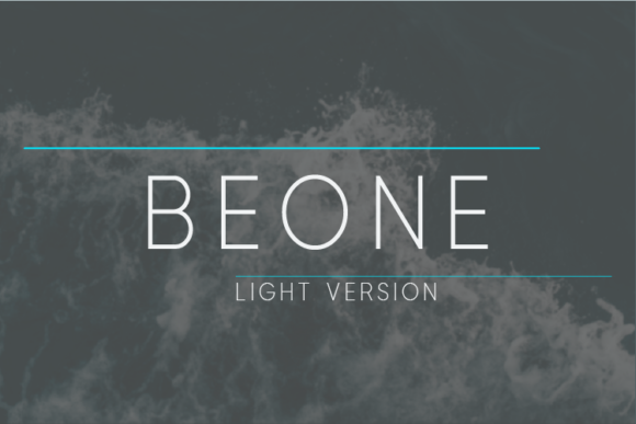 Beone Light Font - Featured Image