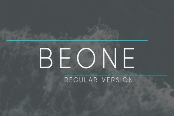 Beone Regular Font - Featured Image