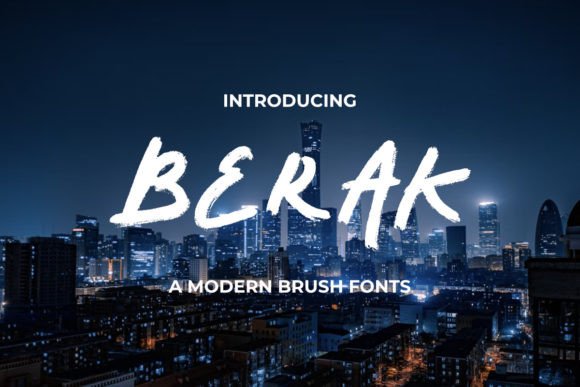 Berak Font - Featured Image
