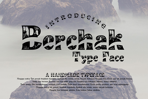 Berchak Font - Featured Image