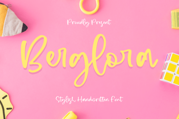 Berglora Font - Featured Image