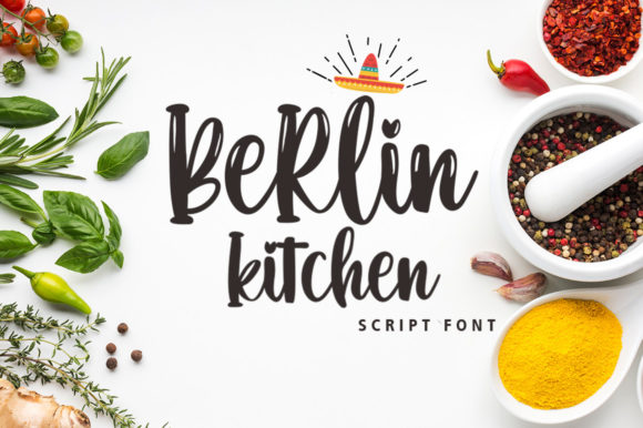 Berlin Kitchen Font Font Font - Featured Image
