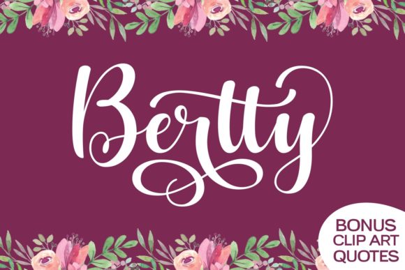 Bertty Font - Featured Image
