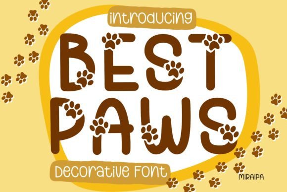 Best Paws Font - Featured Image