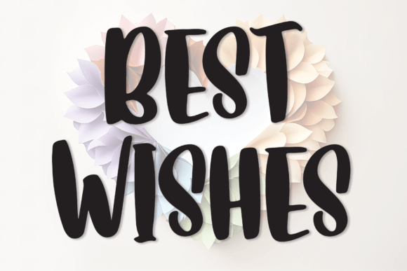Best Wishes Font - Featured Image