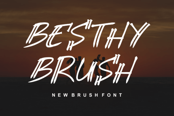 Besthy Brush Font - Featured Image