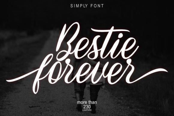 Bestie Forever Font - Featured Image