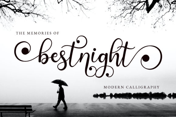 Bestnight Font - Featured Image