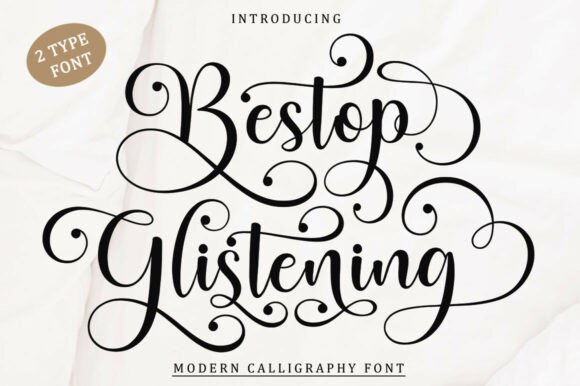 Bestop Glistening Font - Featured Image