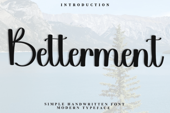 Betterment Font - Featured Image