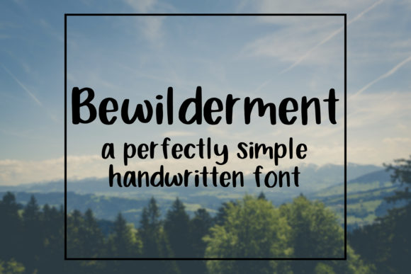 Bewilderment Font - Featured Image