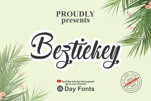 Beztiekey Font - Featured Image