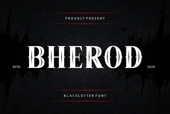 Bherod Font - Featured Image