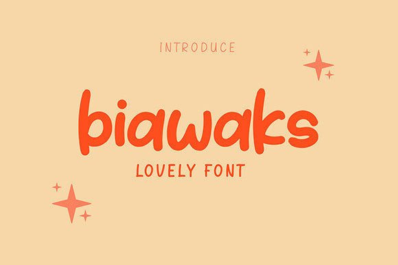 Biawaks Font - Featured Image
