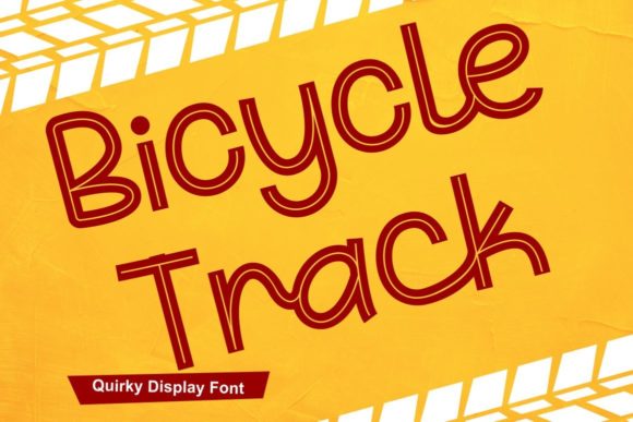 Bicycle Track Font - Featured Image
