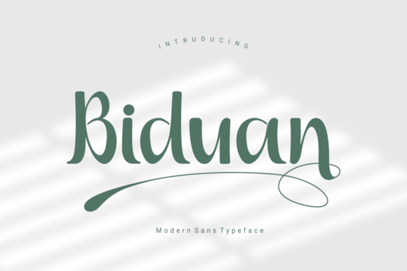 Biduan Font - Featured Image