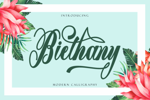 Biethany Font - Featured Image