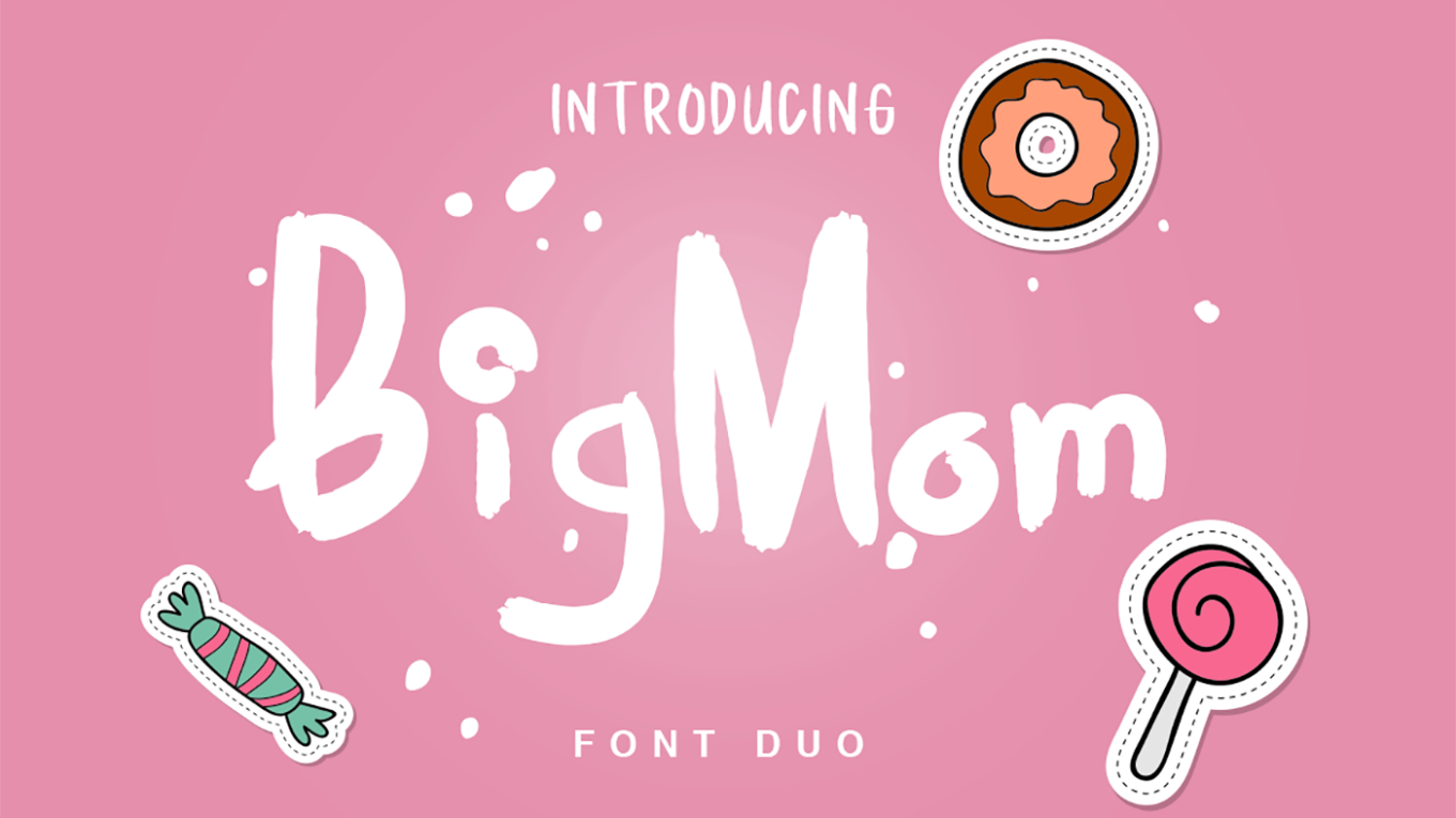 BigMom Font - Featured Image