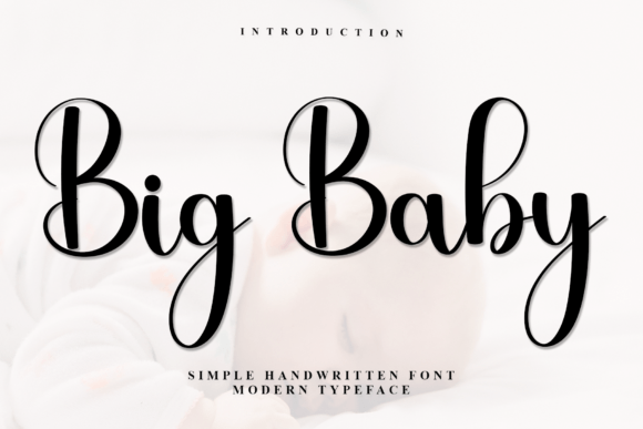 Big Baby Font - Featured Image