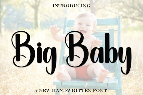 Big Baby Font - Featured Image