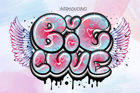 Big Love Font - Featured Image