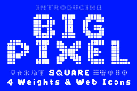 Big Pixel Font - Featured Image