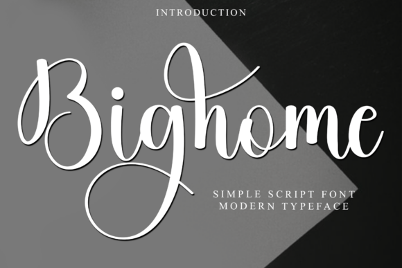 Bighome Font - Featured Image