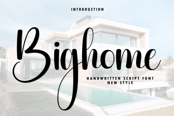 Bighome Font - Featured Image