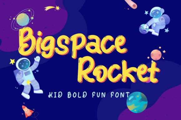Bigspace Rocket Font - Featured Image