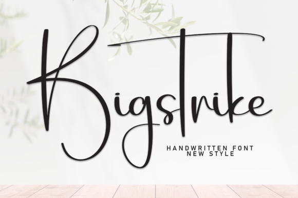 Bigstrike Font - Featured Image